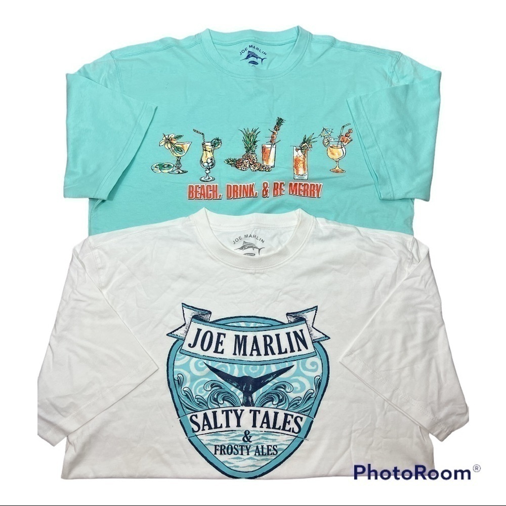 Joe Marlin Graphic T Shirt Bundle - Size L - NWT